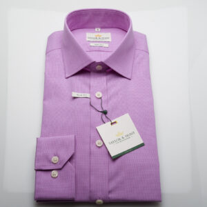 Pink Mini Check, Slim fit shirt