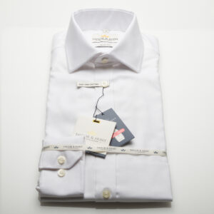 WHITE OXFORD LONG SLEEVE SHIRT