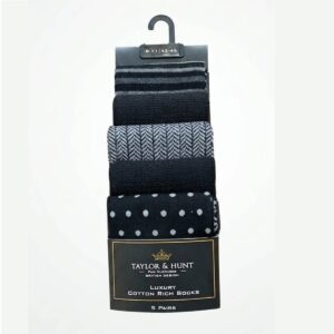 Taylor & Hunt Mens Cotton Rich Socks